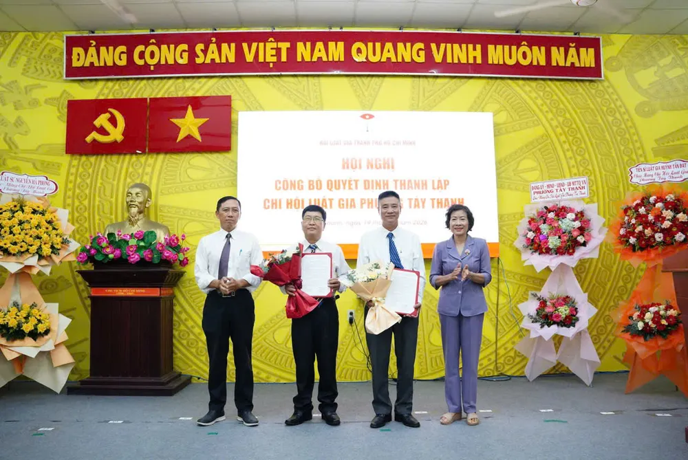 Ban Chấp hành Chi hội gồm Luật gia Vũ Quốc Toản giữ chức Chi hội trưởng và Luật gia Đặng Ngọc Thắng giữ chức Chi hội phó.