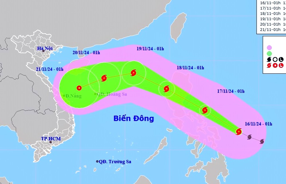 “万宜”台风转强成为超强台风