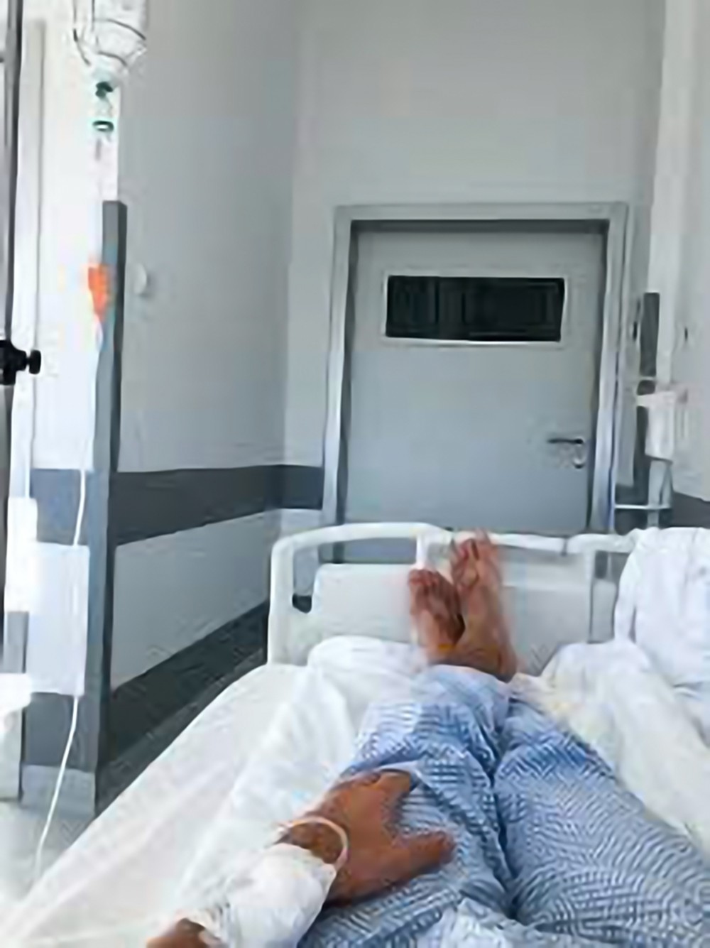 多人长期卧床而患上下肢静脉血栓。