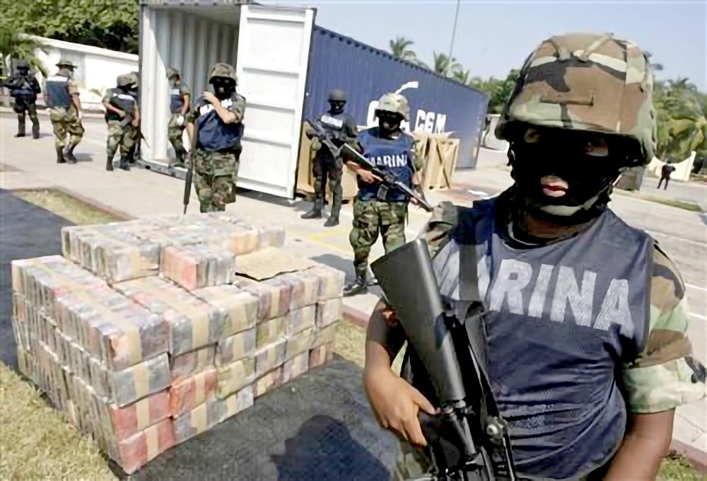 墨西哥当局缴获超两吨毒品