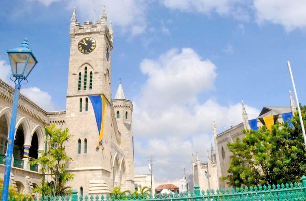 巴巴多斯的首都布里奇敦。