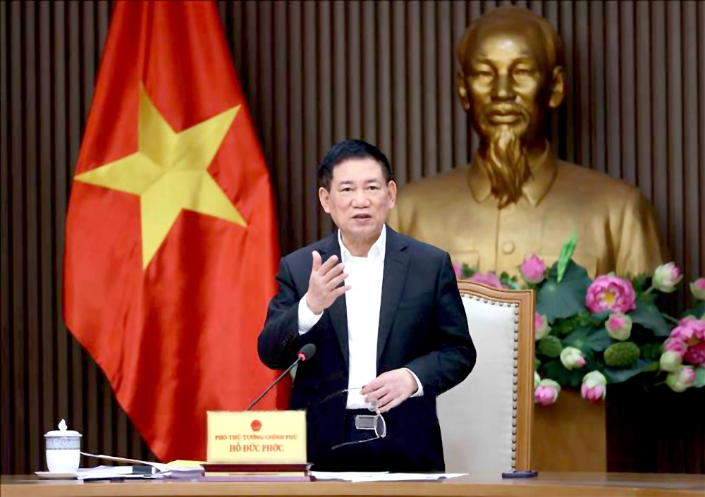 胡德福副总理会上致辞。