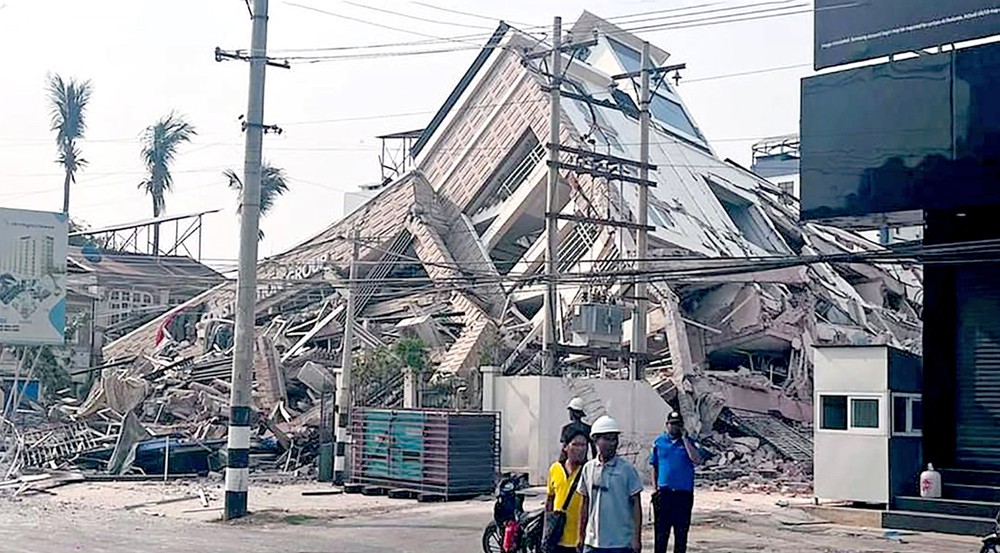 缅甸第二大城市曼德勒灾情惨重 缅甸逾千人遇难