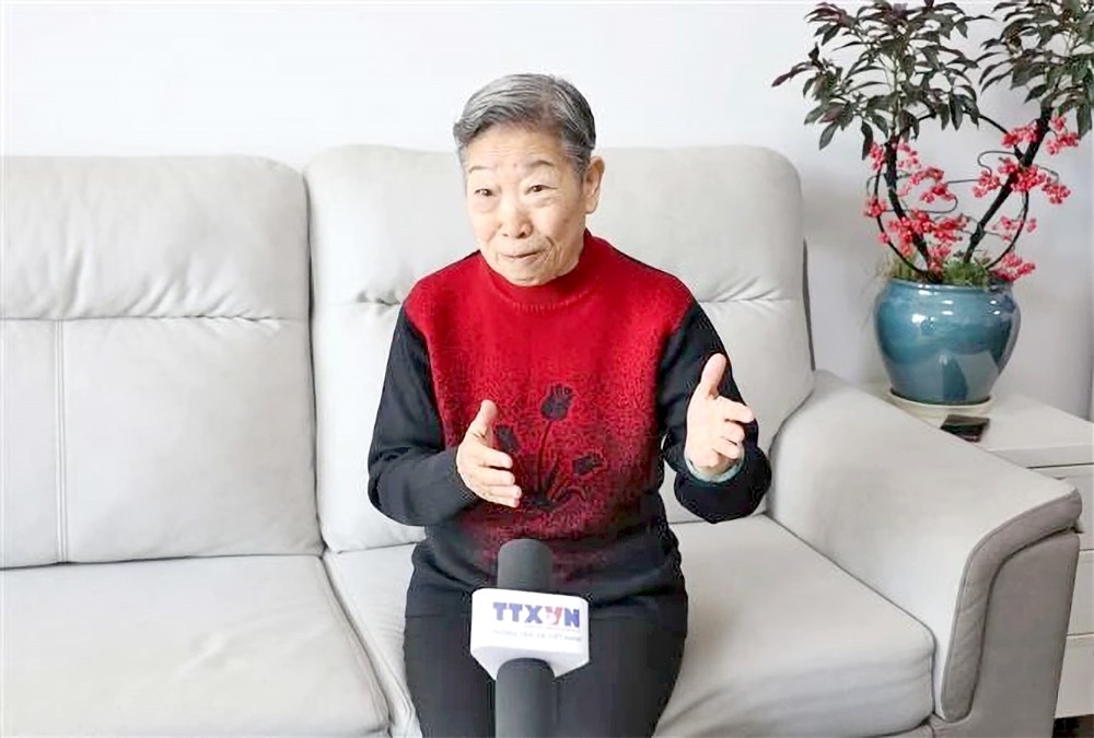 中越友好人士于淑惠女士。