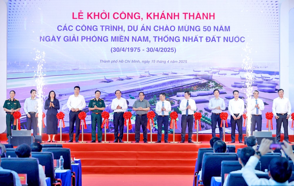 范明政总理启动全国重点工程项目施工与落成仪式