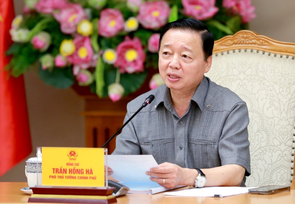 政府副总理陈红河在会上发表指导意见。