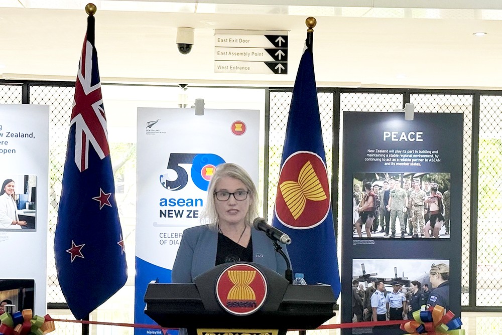 东盟-新西兰对话伙伴关系 50 周年图片展开幕