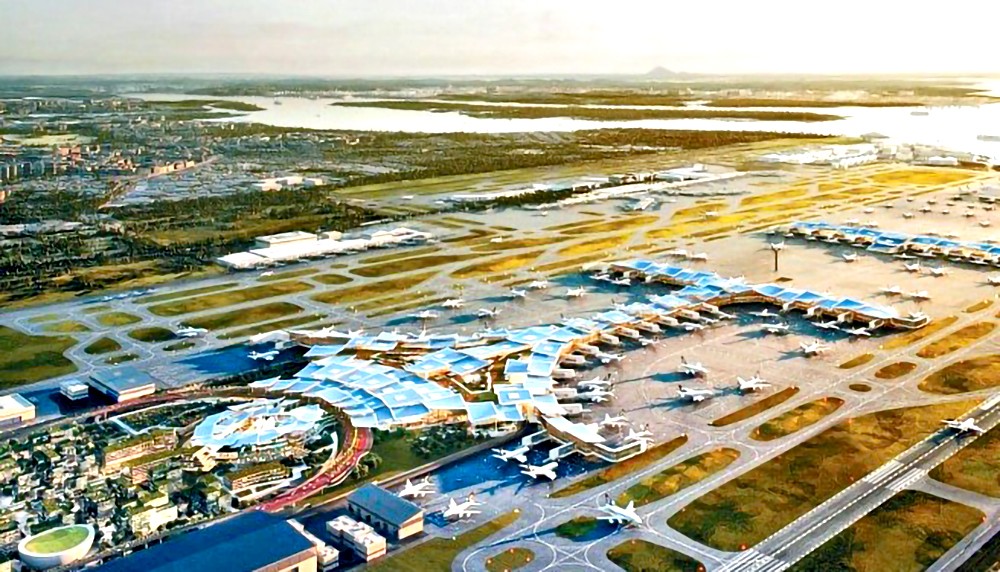 樟宜机场第五客运大楼效果图。