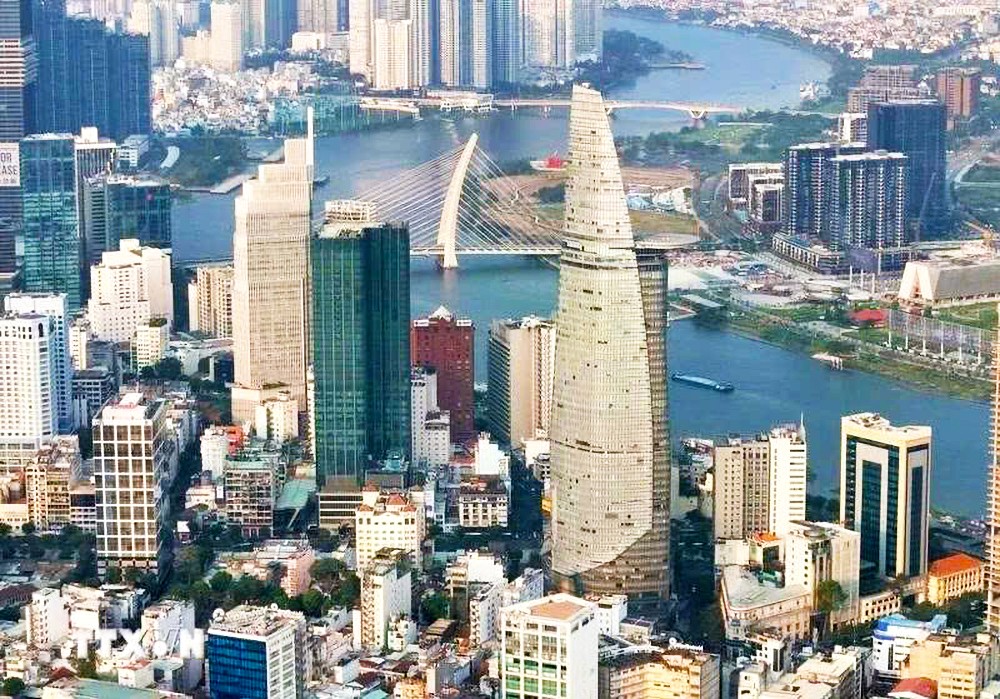 Bitexco金融塔是本市的象征之一。