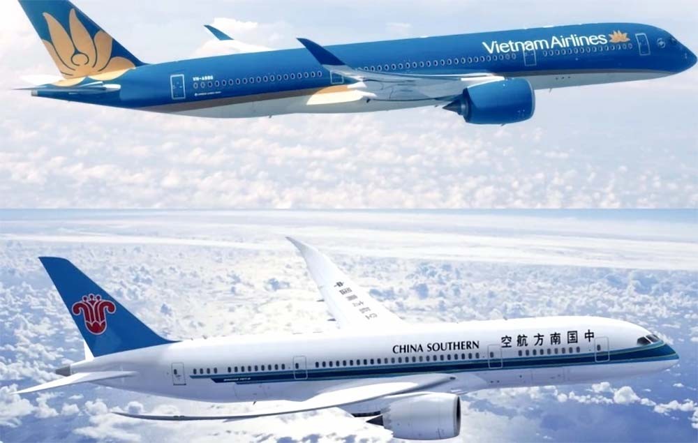 越航与中国南航启动客运联营合作