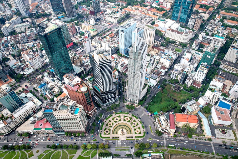 第一郡滨艺坊孙德胜街沿线高楼建筑。