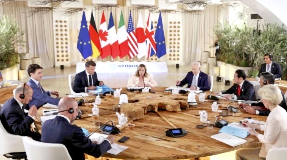 G7 峰会场地或被烟雾笼罩