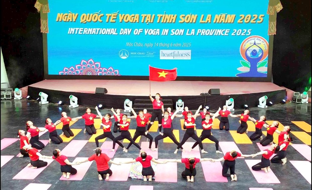 瑜伽有助构建“一个共同地球与健康”