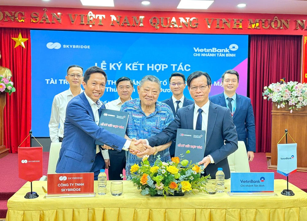 越香集团旗下天汇公司与VietinBank签约。