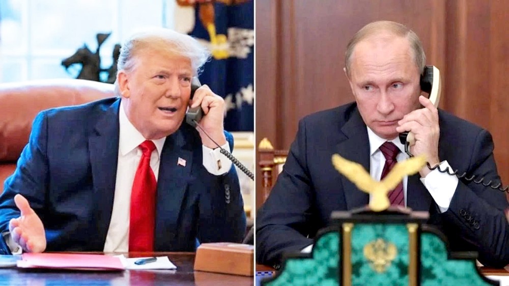 普京与特朗普通电话讨论乌克兰和中东局势