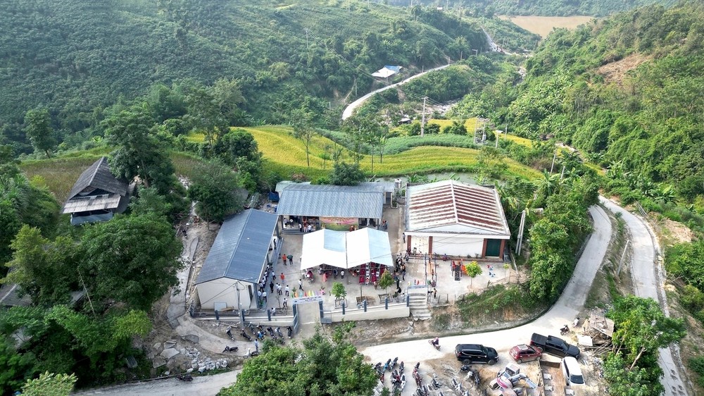 于去年10月投入运作的清化省边境县茶兰小学