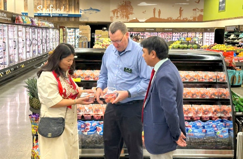 越南荔枝首次登上了Costco的货架。