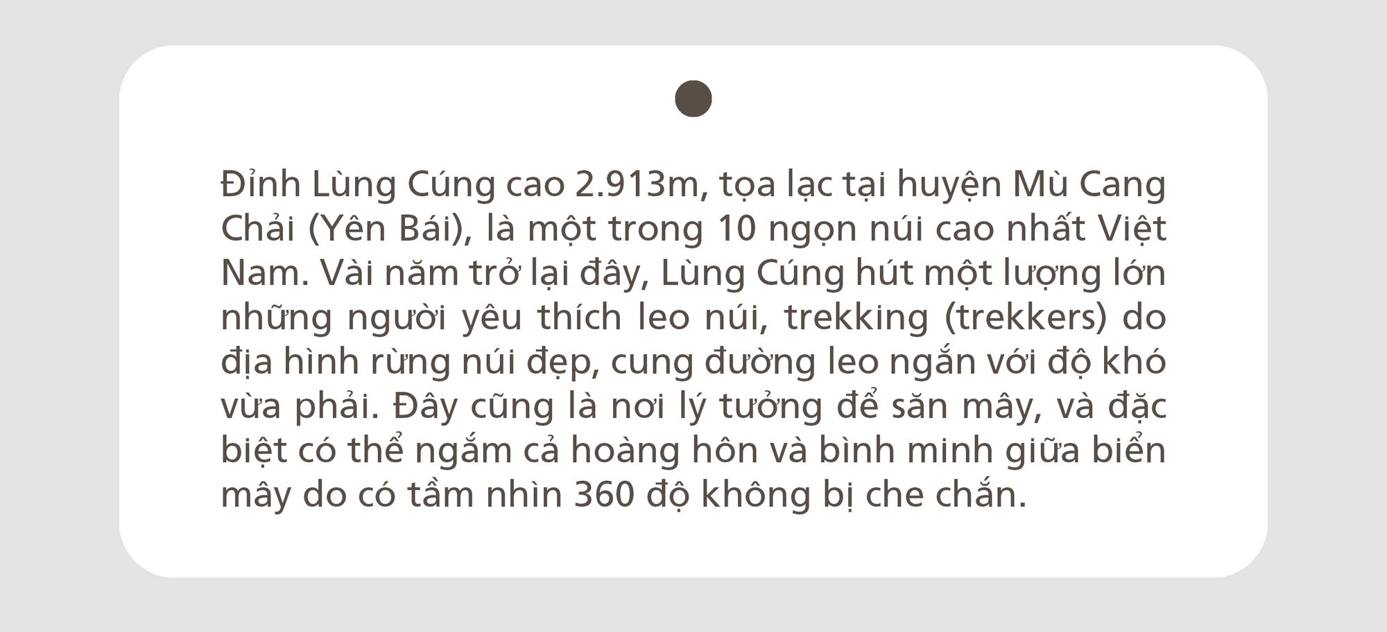 Hành trình chinh phục đỉnh Lùng Cúng 2913m ảnh 1