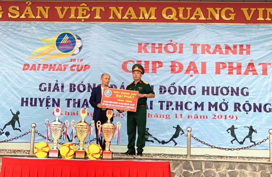 Khai mạc giải bóng đá Cup Đại Phát 2019 ảnh 1