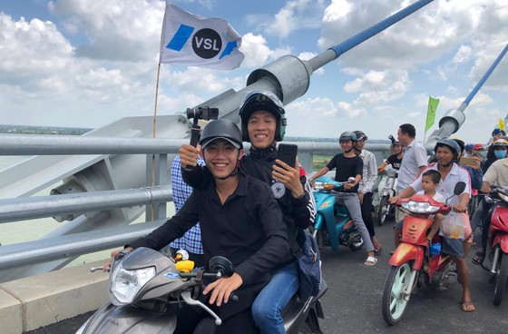 Khánh thành và chính thức thông xe cầu Vàm Cống ảnh 8