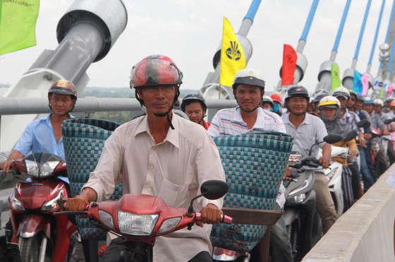 Khánh thành và chính thức thông xe cầu Vàm Cống ảnh 9
