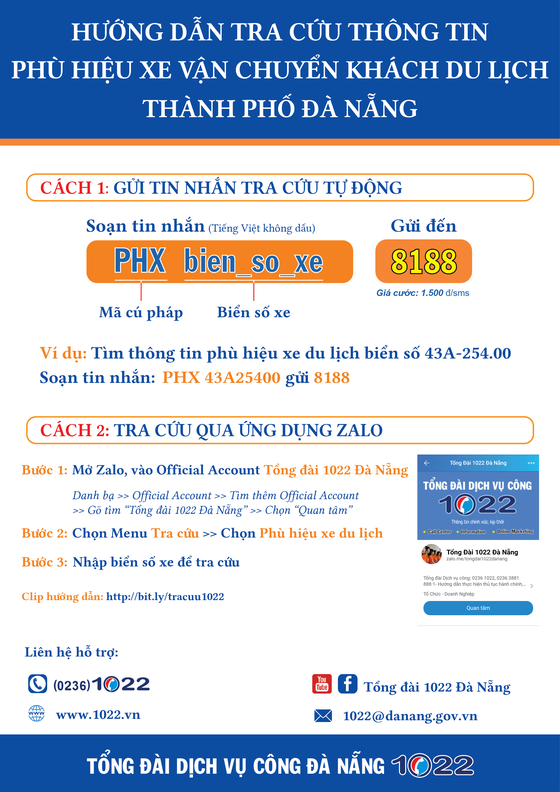 Đà Nẵng: Tra cứu ôtô vi phạm giao thông qua mạng xã hội Zalo ảnh 2
