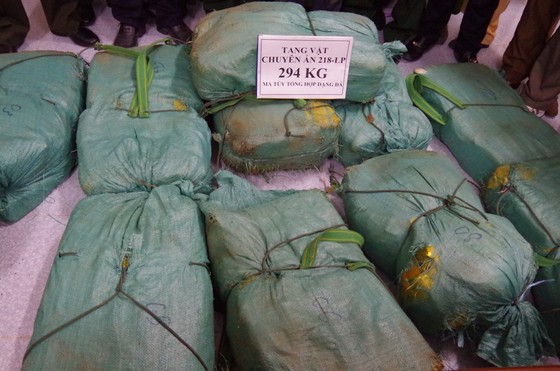 Bắt đối tượng vận chuyển ma túy ở Hà Tĩnh, thu giữ 294 kg ma túy đá ảnh 4