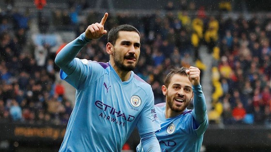 Man City - Aston Villa 3-0: Sterling, De Bruyne và Gundogan ghi tuyệt phẩm ảnh 13
