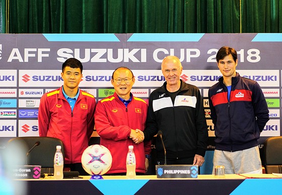 Họp báo trước Bán kết lượt về AFF Cup: Thầy Park tự tin về cơ hội đi tiếp ảnh 1