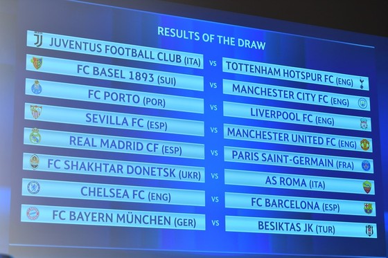 Bốc thăm Champions League: Real Madrid đụng độ PSG, Chelsea gặp lại Barcelona ảnh 1