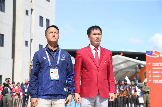 Lễ thượng cờ 'hoành tráng' của đoàn thể thao Việt Nam tại SEA Games 30 ảnh 4