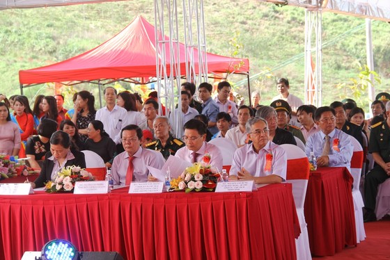 Khánh thành Đền tưởng niệm anh hùng liệt sĩ Trường Sơn ở ngã ba biên giới ảnh 1