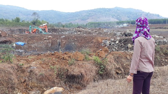 Vụ mỏ đá gây ảnh hưởng vườn cà phê: Mời Công ty Quang Đức lên làm việc ảnh 1