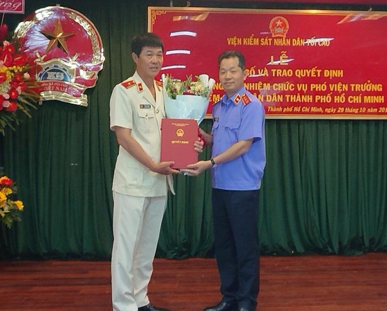 Bổ nhiệm Phó Viện trưởng Viện Kiểm sát Nhân dân TPHCM ảnh 1