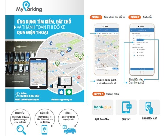 Trả phí giữ xe qua điện thoại ảnh 1