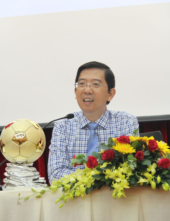 Họp báo công bố Giải thưởng Quả bóng Vàng Việt Nam 2018 ảnh 8