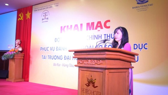 BVU khai mạc khảo sát kiểm định chất lượng giáo dục ảnh 2