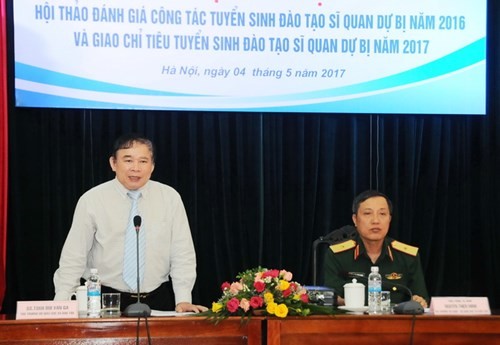 630 chỉ tiêu đào tạo sĩ quan dự bị năm 2017 ảnh 1