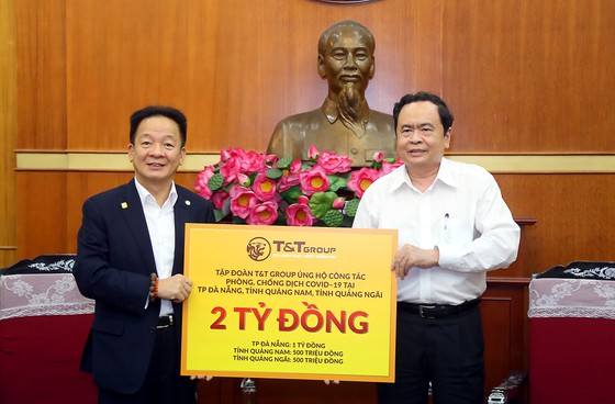 Mặt trận Tổ quốc Việt Nam tiếp nhận 6,1 tỷ đồng ủng hộ Đà Nẵng, Quảng Nam, Quảng Ngãi chống Covid-19 ảnh 2