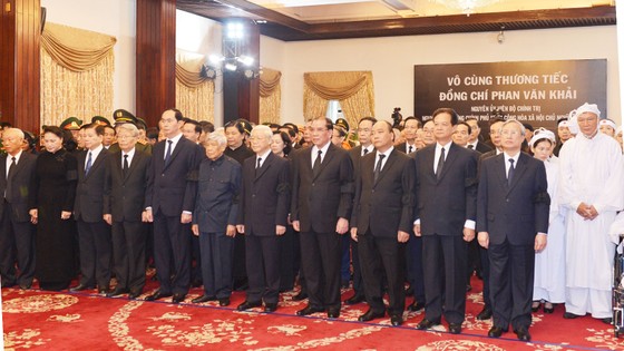 Lễ viếng nguyên Thủ tướng Phan Văn Khải ảnh 38