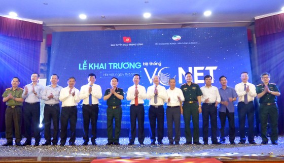 Khai trương Hệ thống thông tin điện tử tuyên giáo VCNET ảnh 1