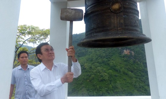 Nguyên Chủ tịch nước Trương Tấn Sang tưởng niệm 35 năm “ngày giỗ chung” mặt trận Vị Xuyên ảnh 2