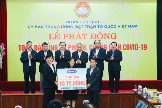 Vinamilk hỗ trợ 10 tỷ đồng phòng chống dịch Covid-19 ảnh 2