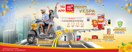 Ra mắt chương trình 'Tải App HDBank – Rinh Vespa sành điệu' từ HDBank ảnh 2