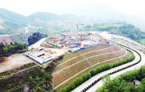 Đóng nắp hầm dự án Lady Hill Resort Sa Pa ảnh 1