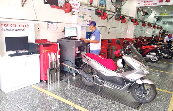 TPHCM đẩy mạnh công tác kiểm kê khí thải xe máy