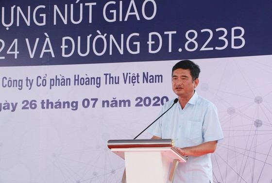 Khởi công xây dựng nút giao đường ĐT.824 và đường ĐT.823B tại Long An ảnh 2