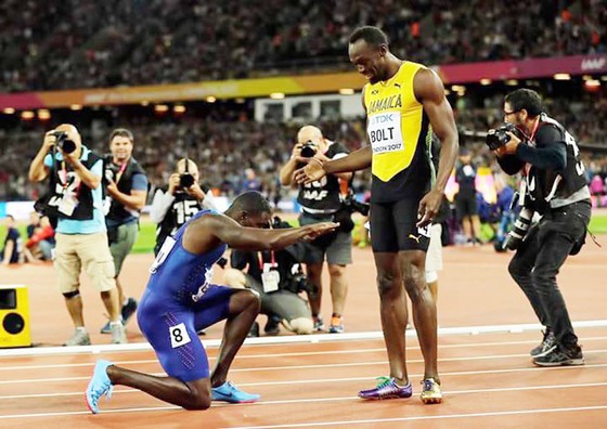 Giải điền kinh VĐTG London 2017: Chiến thắng… cay đắng của Gatlin ảnh 1