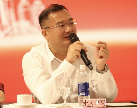 越南中國商會胡志明市分會會長趙騫:積極推動中越貿易合作 ảnh 1