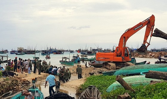 Bão số 1 làm nhiều tàu cá tại Thổ Châu bị đánh chìm ảnh 2